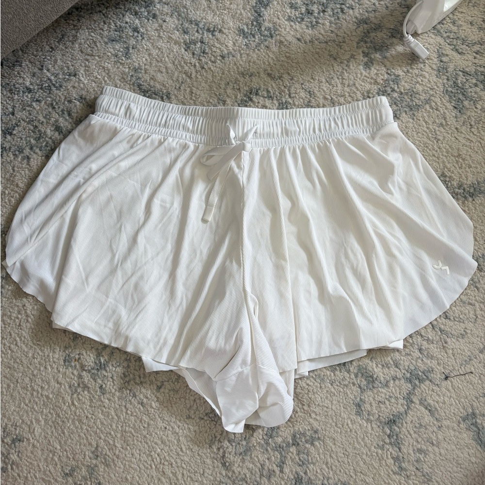 JoyLab Women's White Athletic Shorts
